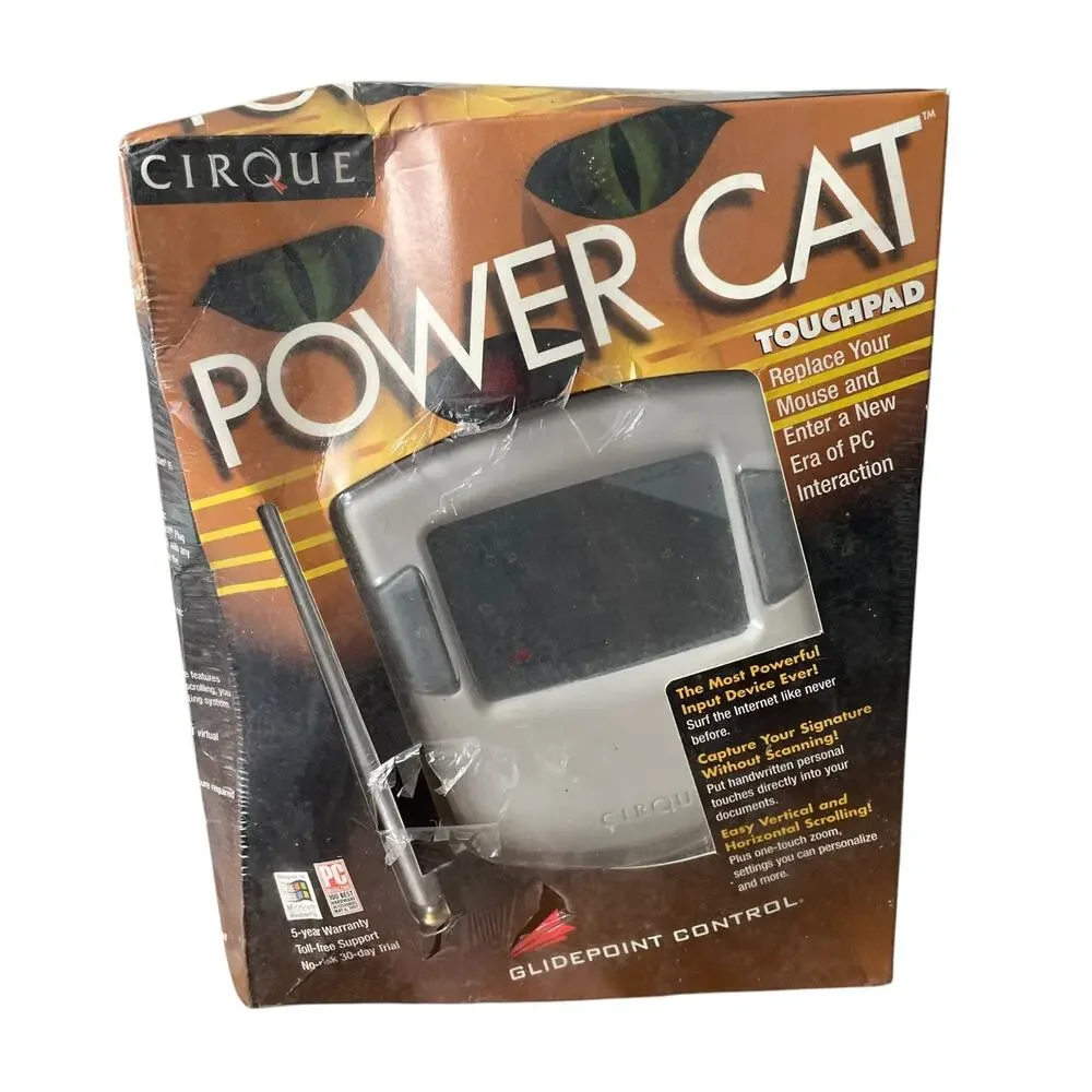 Cirque Power Cat Touchpad PC Model GDB450 Glidepoint Old Stock Box Damaged READ